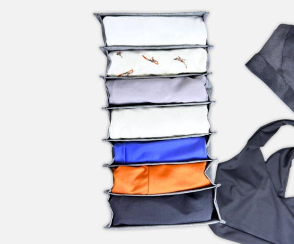53 Organizador de ropa deportiva | Gris