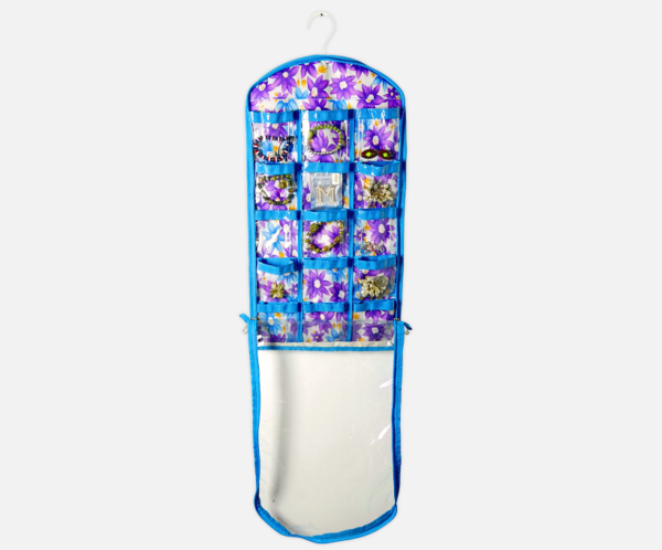 Organizador de accesorios | Azul y morado