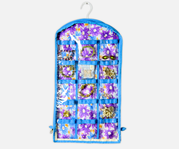 Organizador de accesorios | Azul y morado