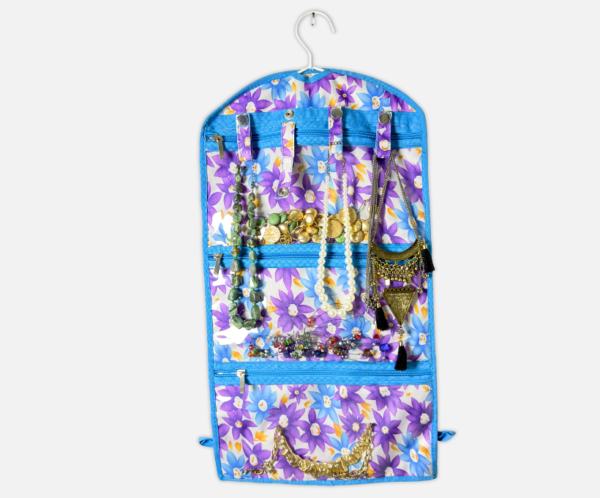 Organizador de accesorios | Azul y morado