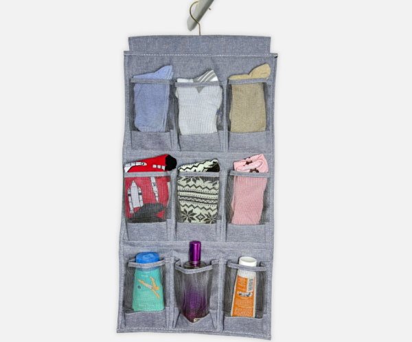 Organizador de ropa interior colgante | Gris